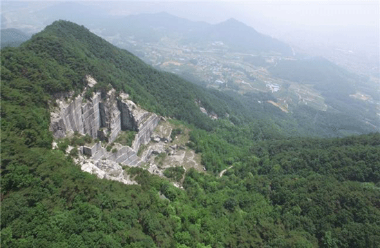 가섭산 대규모 산림복원사업 대상지 위치.